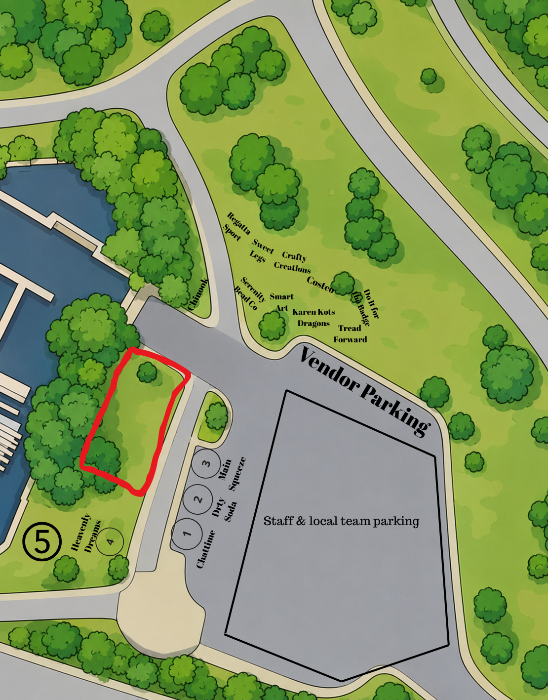 Hamilton festival site map